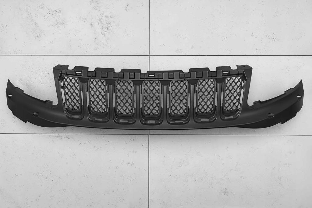 фото №16, Решётка радиатора радиатора решётка радиатора чёрный jeep compass i 11-17