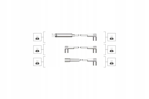 фото №1, Набір трубопровід запалювання magneti marelli 941319170013