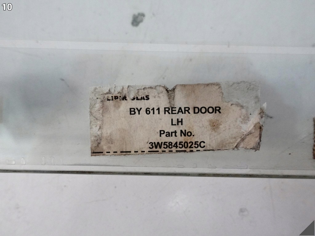 фото №11, Bentley continental flying spur 3w5 06-12 скло бічна двері ліва задня