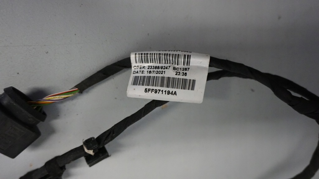 фото №9, Cupra formentor жгут электропроводка бампера задняя задняя 5ff971194a