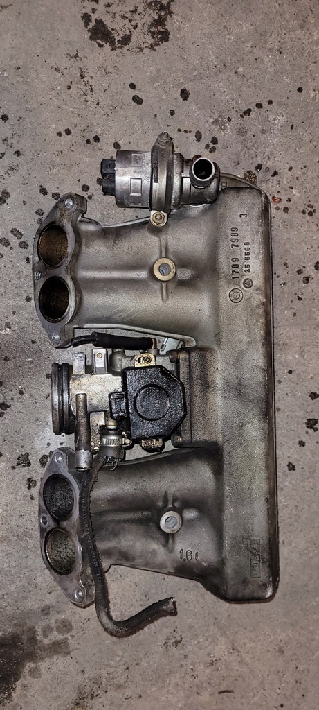 фото №4, Колектор всмоктуючий дросельна заслінка моторчик m40 bmw e30