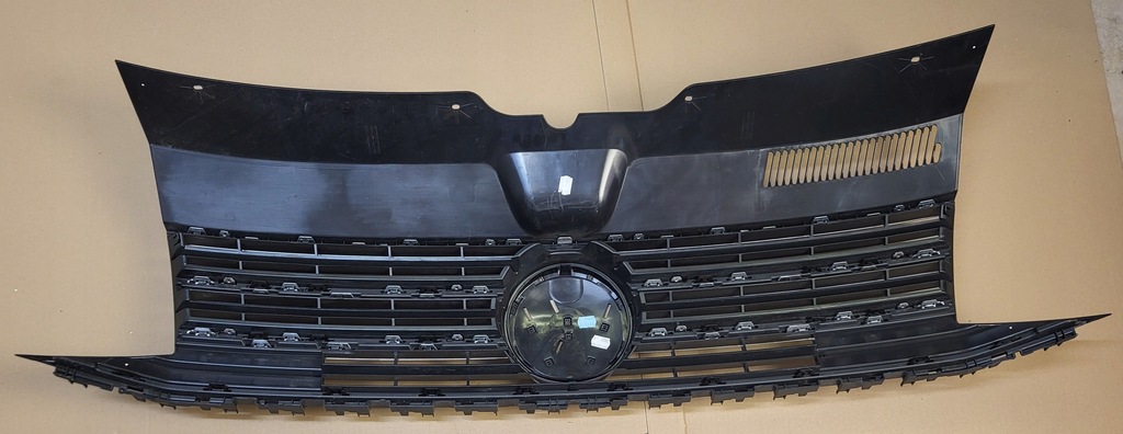 фото №9, Решётка радиатора радиатора решётка радиатора перед накладки хром vw multivan t6 vi оригинальный номер