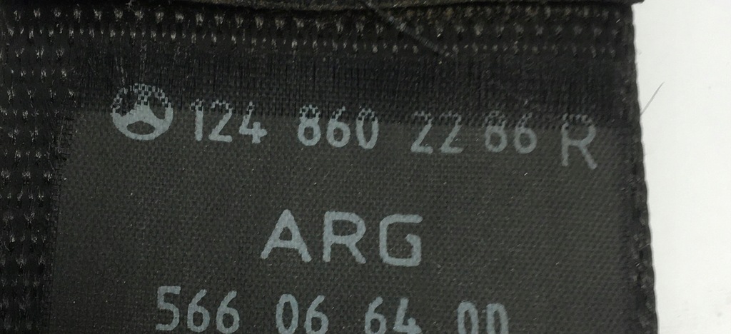 фото №11, Pas безпеки mercedes w124 sedan kombi 1248602286 правий перед