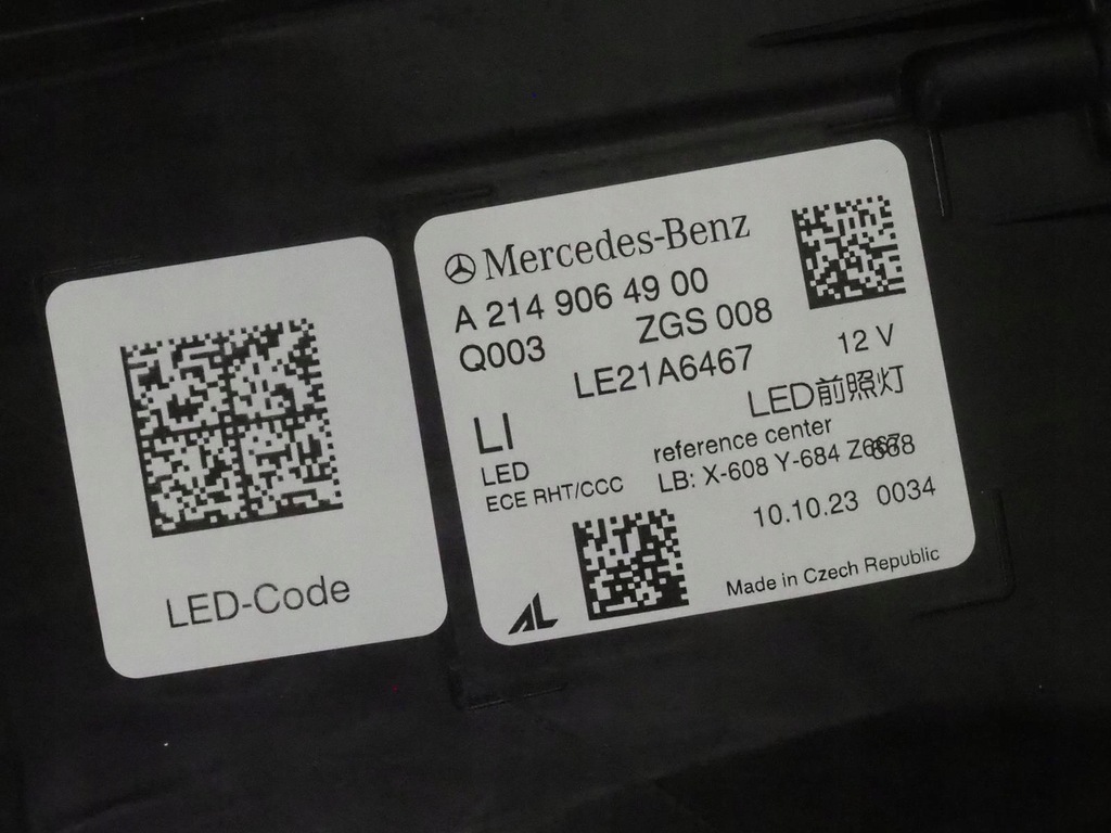 фото №10, Лампа левая перед mercedes e-klasa a214 w214 214 full led 2149064900 nowa