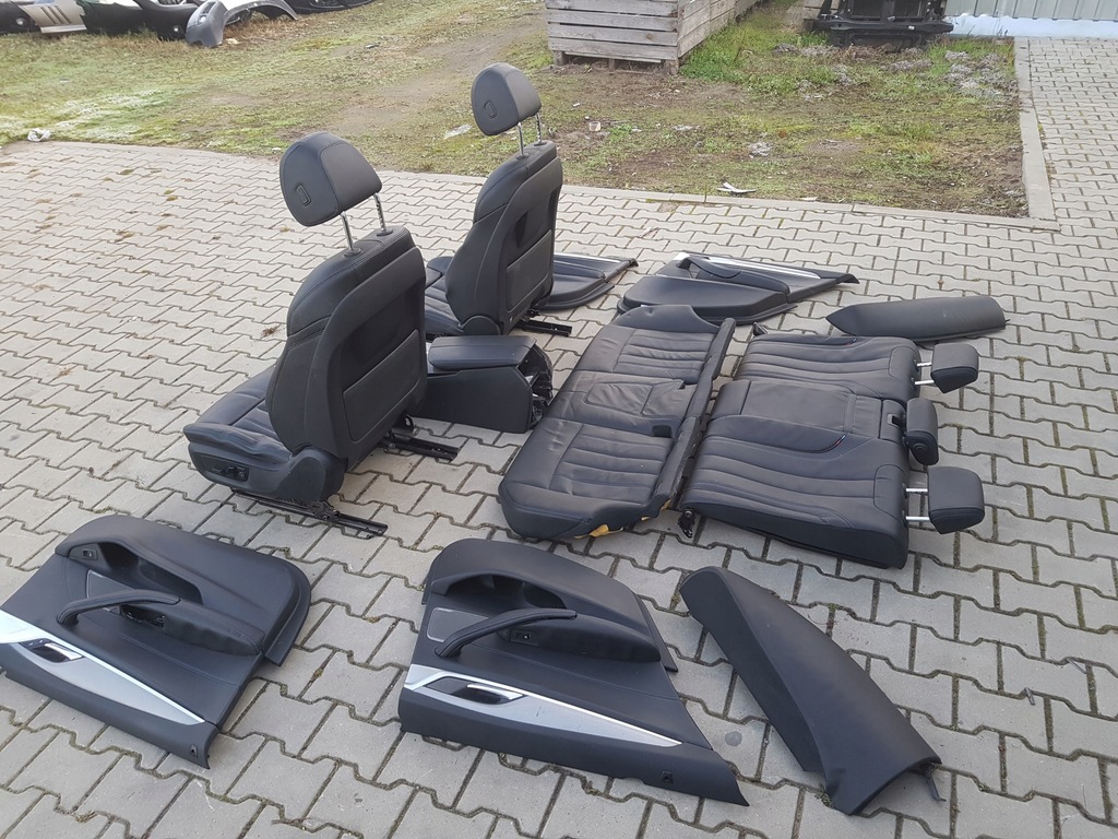 фото №10, Bmw 5 g30 сиденья заднее сиденье обшивки m-pakiet