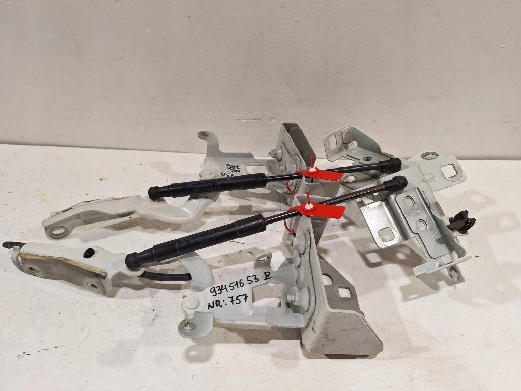 фото №3, Петли капот 93451653 93451643 renault trafic iii vivato b 14-