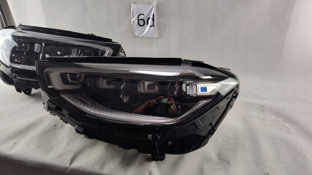 фото №8, Mercedes s klasa 223 digital full led левый правый фара лампа a223 w223