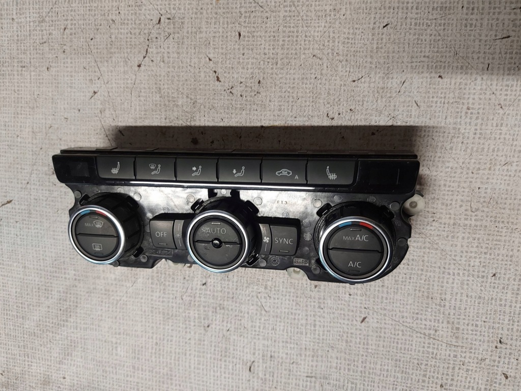 фото №1, Vw passat b7 панель кондиционера 3aa907044ck