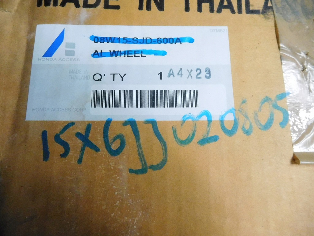 фото №6, Диск сталевий honda civic accord 15x6jj 020805