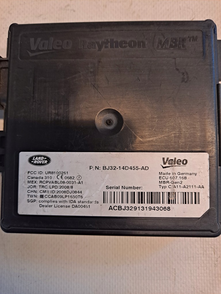 фото №6, Блок керування модуль підвіска range evoque bj32-14d455-ad