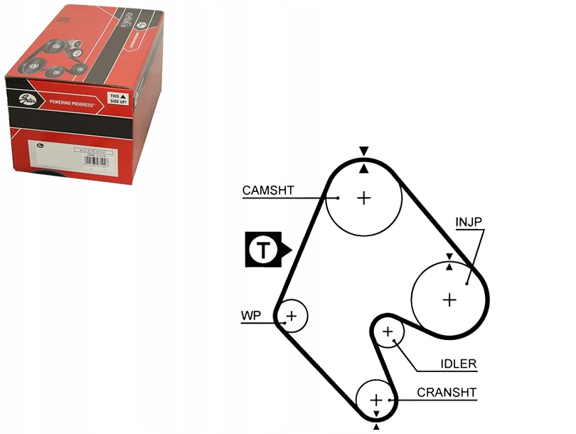фото №6, Ремень распределительного вала gates 5048