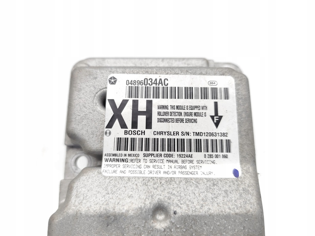 фото №7, Jeep commander блок керування / модуль подушка безпеки 3.0 crd 4x4 дизель 160kw 218 hp