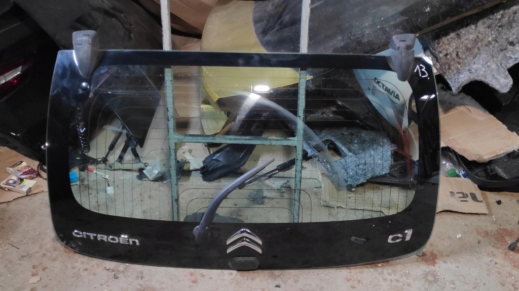 фото №5, Кришка багажника задня скло citroen c1 lift