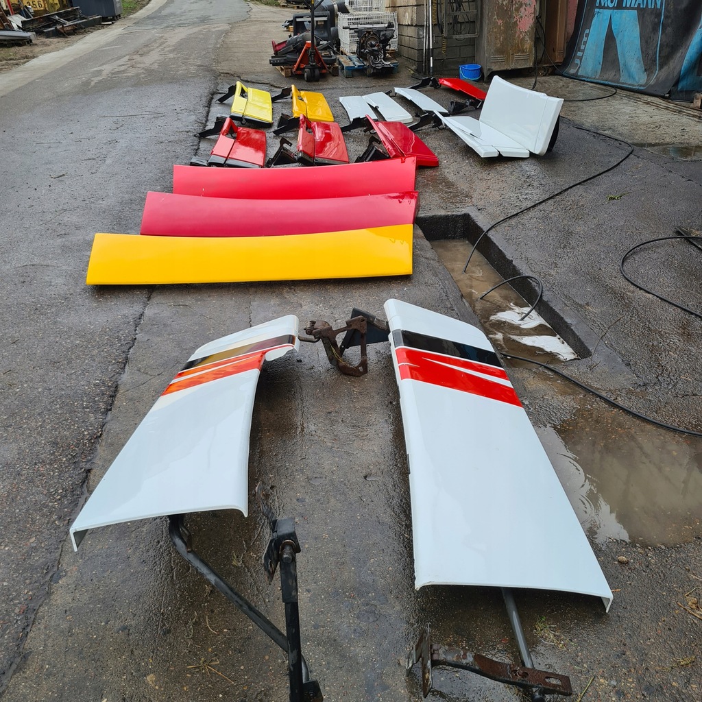 фото №11, Комплект спойлерів спойлери вітровик кабіни stralis 2006 r