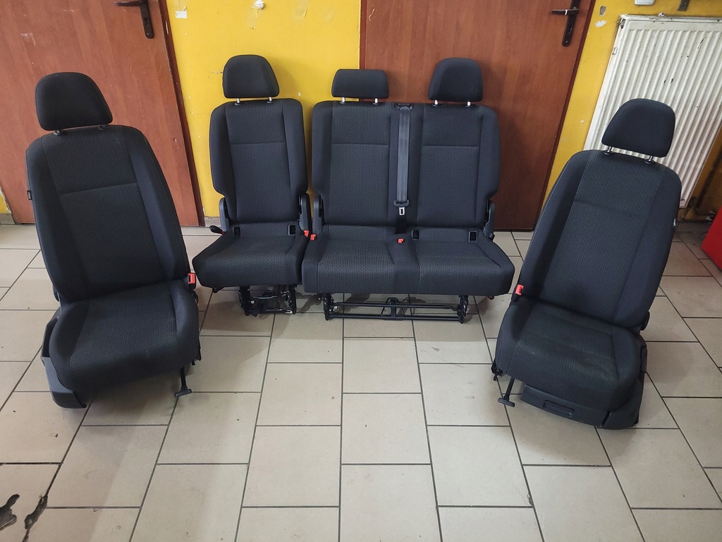 фото №1, Vw caddy 4 iv сиденья перед лавка 2 ряд