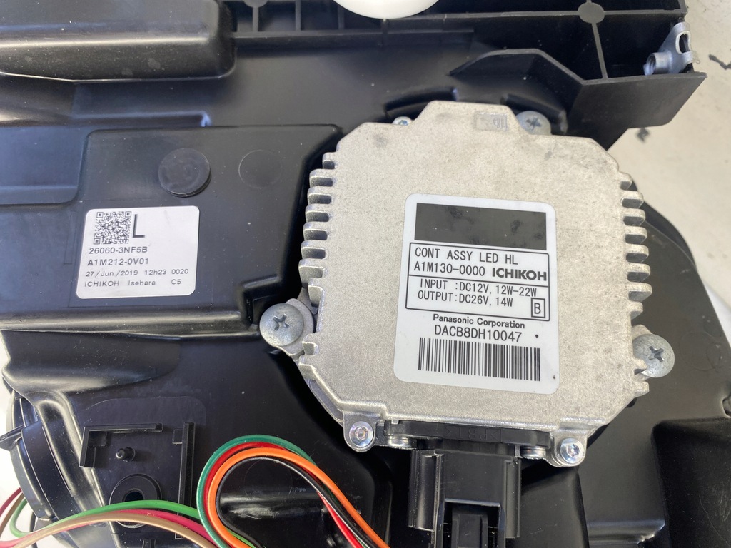 фото №12, Nissan leaf i лампа левый перед full led 26060-3nf5b