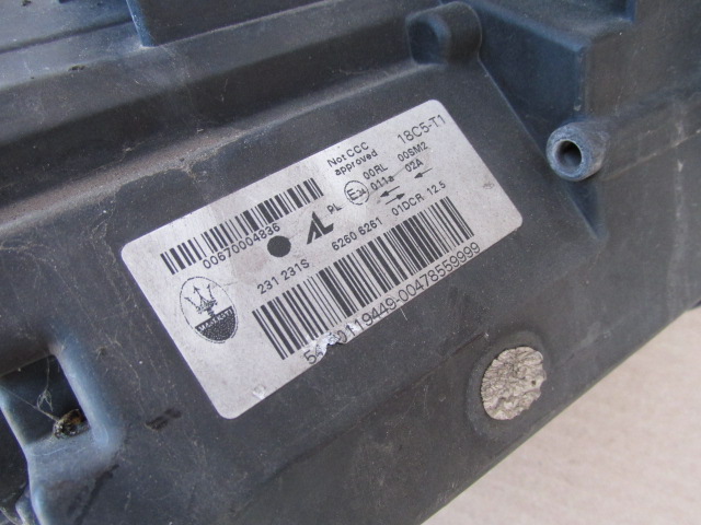 Maserati ghibli 3 2016r фара ліве перед / фара + блок запалювання Недорого