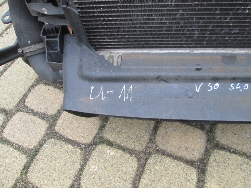 фото №7, Радиатор комплект volvo s40 v50 lift 07-12 2.0d механическая коробка передач