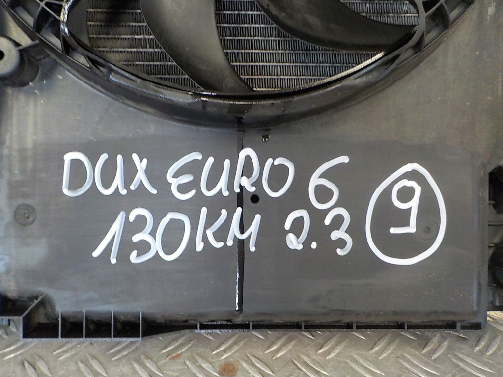 фото №3, Ducato 2.3 радіатор комплект радіатор