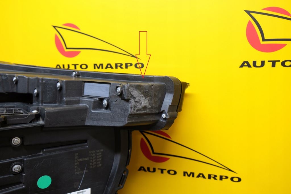 Cadillac lyriq 2023 2024- фара лампа full led l америка в Украине