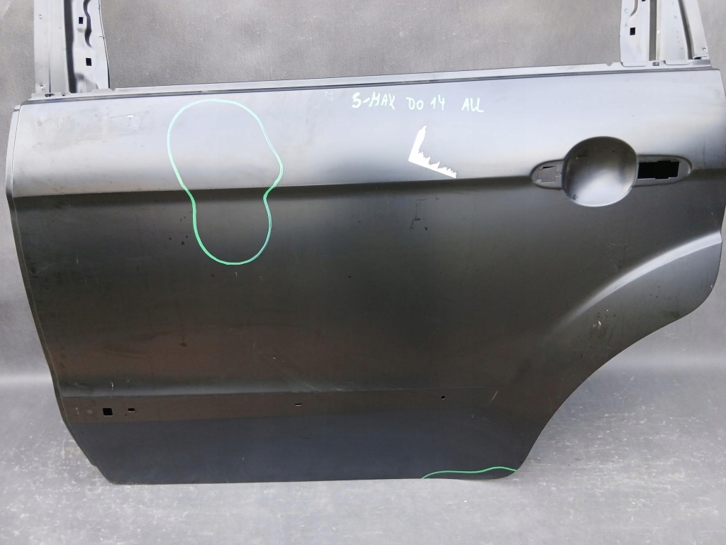 фото №5, Ford s-max 2012 ліва сторона двері задні