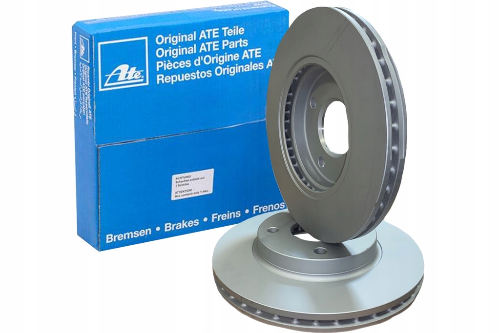 фото №1, Ate диск гальмівна перед dacia renault