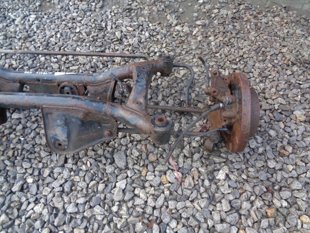 фото №8, Балка задня задня підрамник oś підрамник kpl поворотний кулак nissan x-trail i t30 2000- 4x4