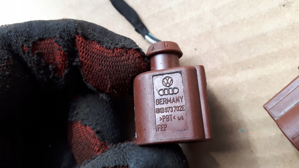 фото №6, A4 b9 8w штекер колодка 8k0973702e a5 8w q5