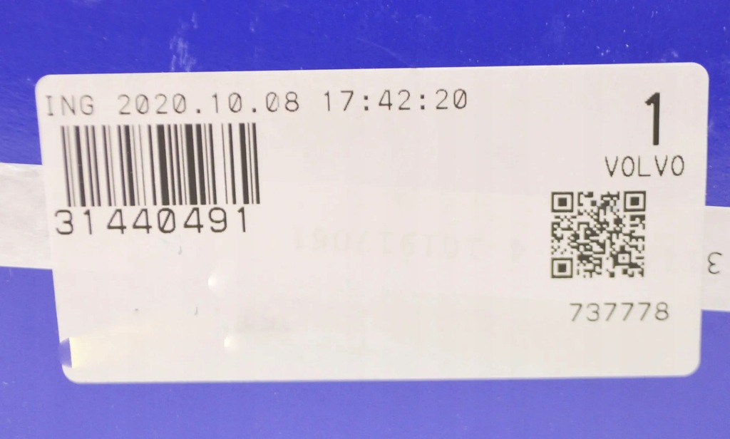 фото №10, Volvo xc70 mk2 замок кришки багажника 31440491 оригінальний