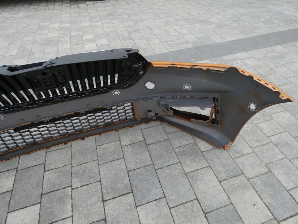 фото №13, Бампер, решётка радиатора, решётка радиатора, решётки, накладка верхний решетка skoda fabia iv