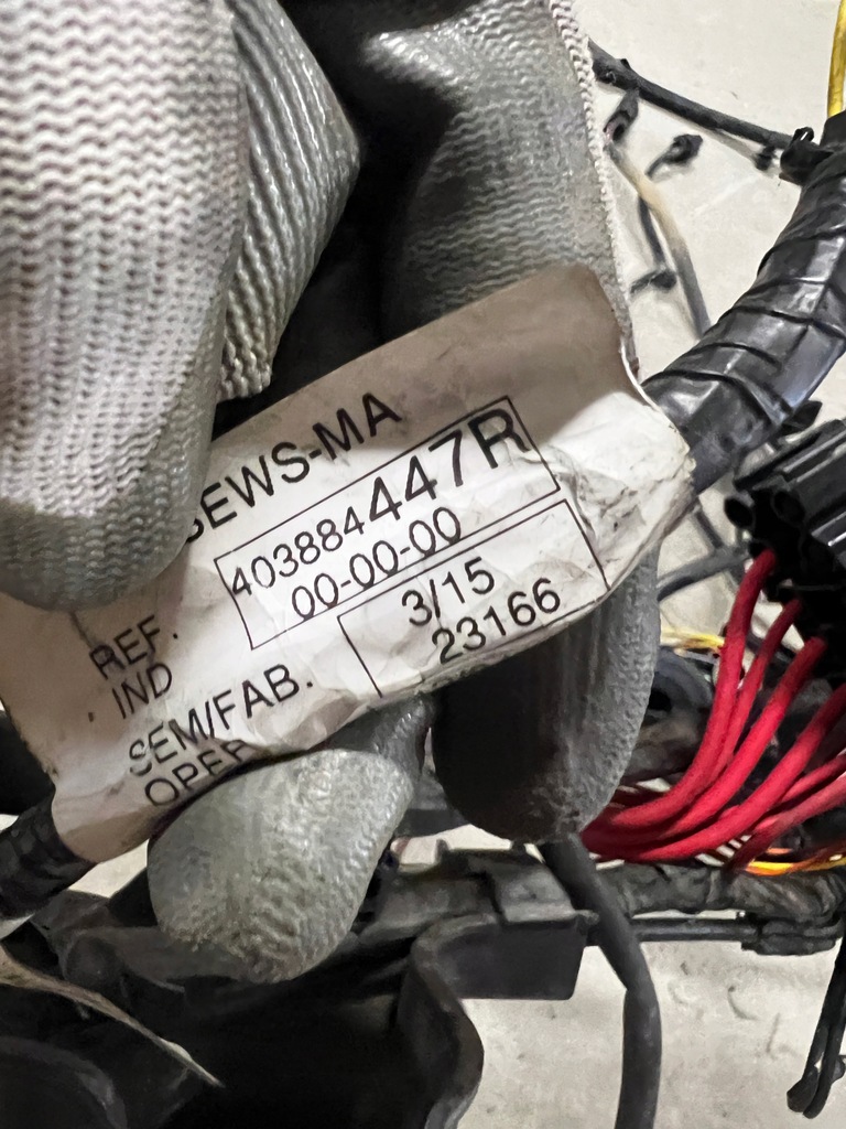 фото №7, Электропроводка жгут отсек двигателя renault captur i przedlift 0.9 tce