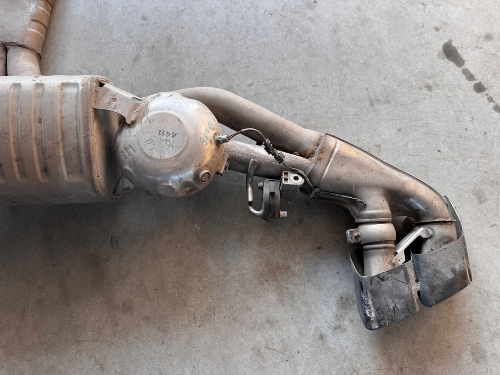 фото №16, Audi sq7 q7 4m 2015-2024 4.0 tdi гаситель выпускной выхлоп активный