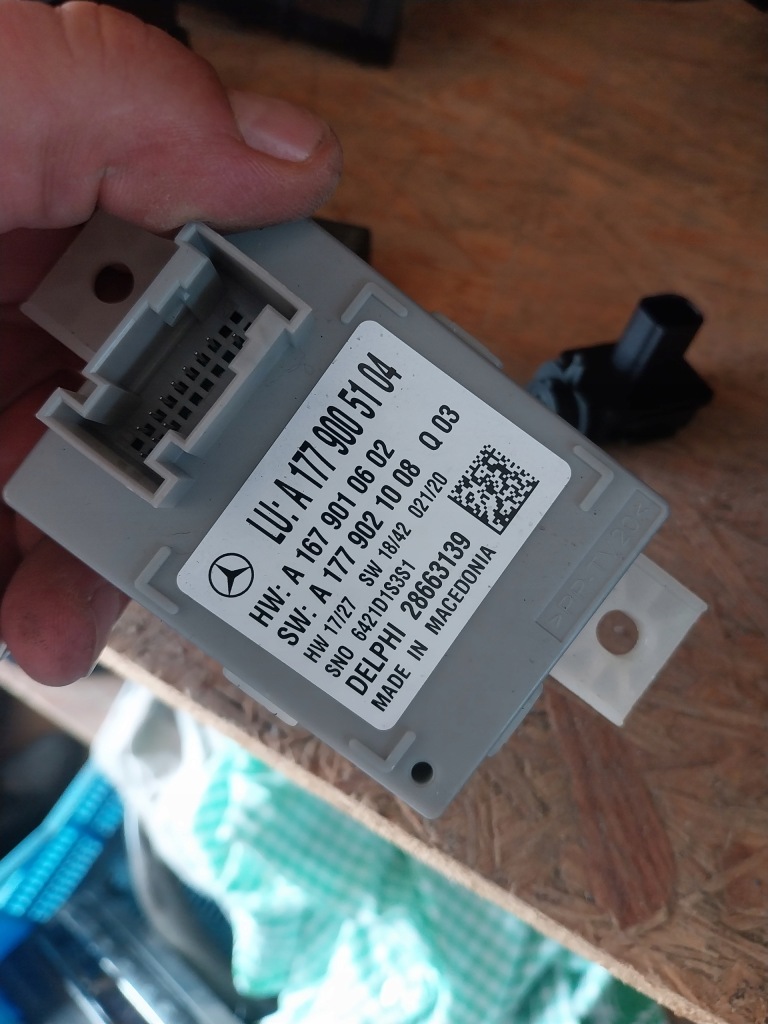 фото №1, Mercedes w177 модуль блок управления света a1779005104