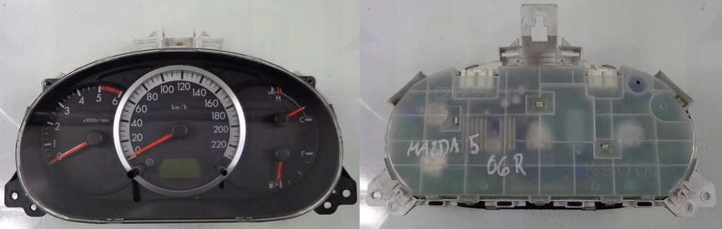 фото №1, Mazda 5 06 r 2.0 citd счетчик приборная панель europa