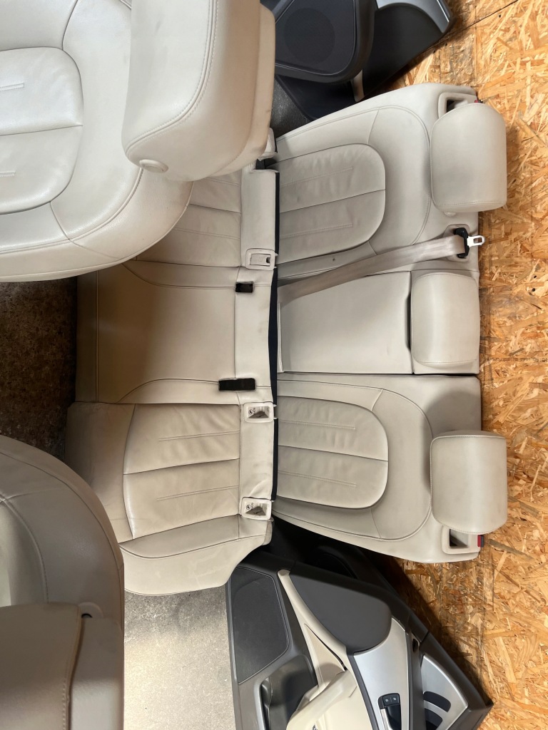 фото №4, Сидіння заднє сидіння обшивки kpl audi a6 c7 lift sedan шкіра beż