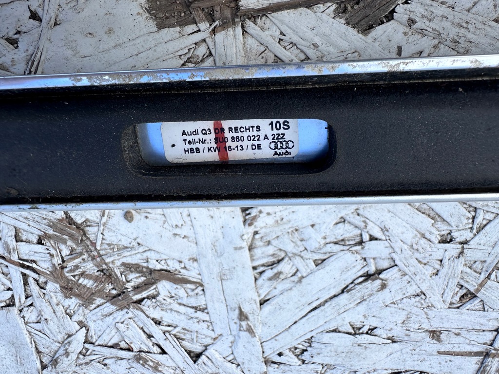 фото №5, Q3 8u рейлинги кровельные хромированные 8u0860022a 8u0860021a