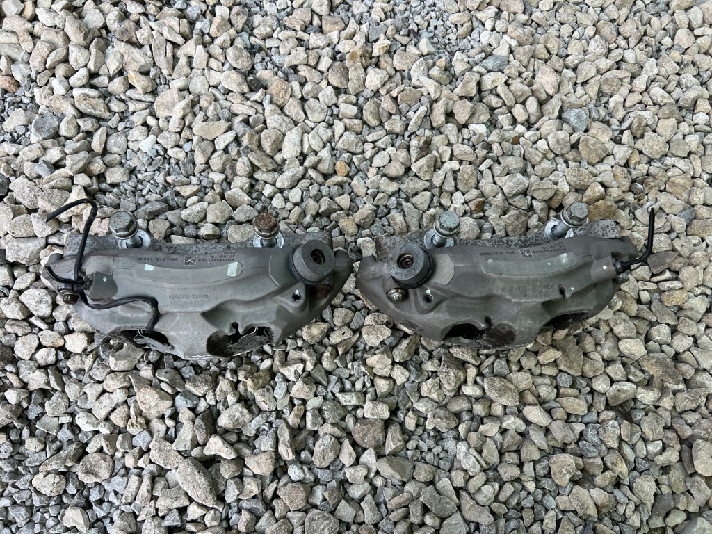 фото №9, Audi q5 sq5 ii a4 a5 s5 swap супорти гальмівні комплект перед akebono 350mm