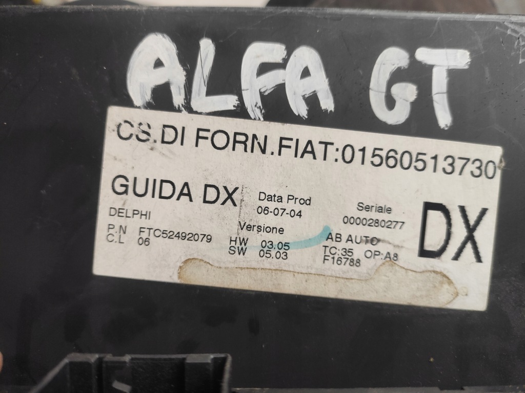 фото №3, Панель кондиціонера обдув alfa romeo gt