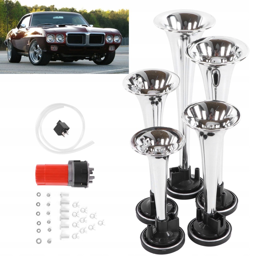 фото №12, Сигнал клаксон пневматична сигнал do tira bus