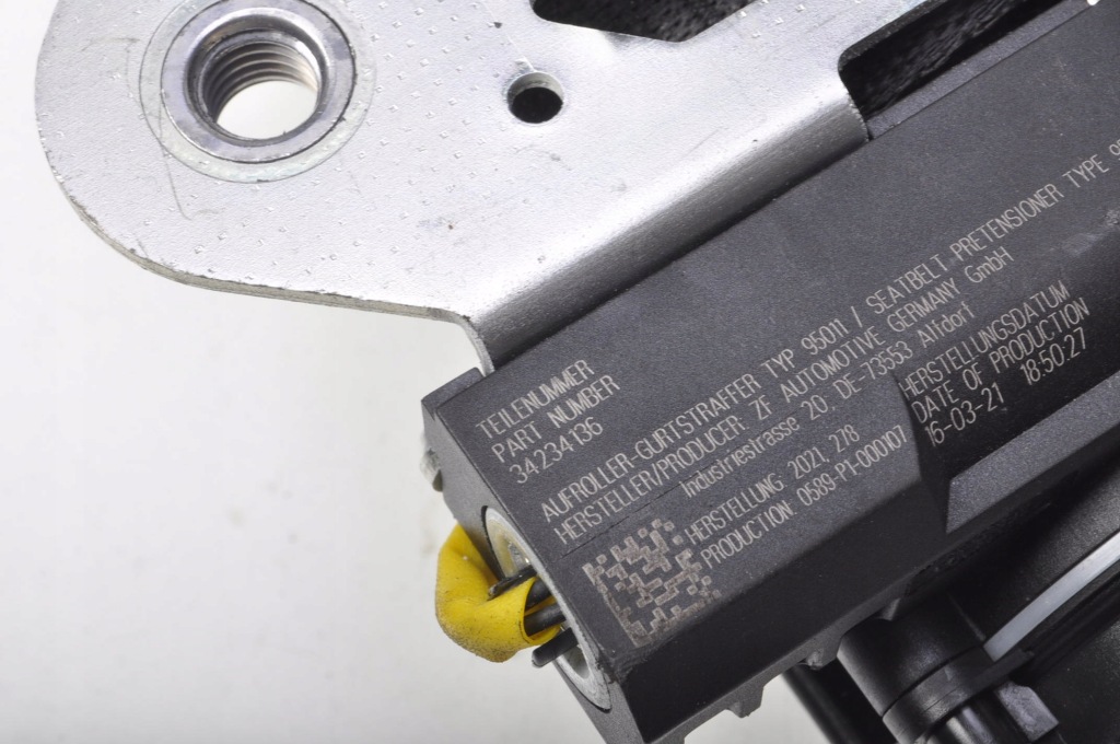 Bmw ix3 g08 ремінь безпеки лівий перед передній 7469954 34234136 Доставка