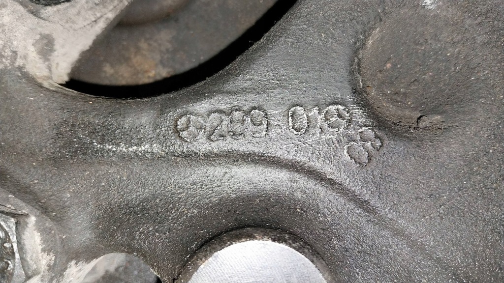 фото №6, Поворотний кулак ступиця супорт правий перед 20901 mercedes w203 w209 slk r171