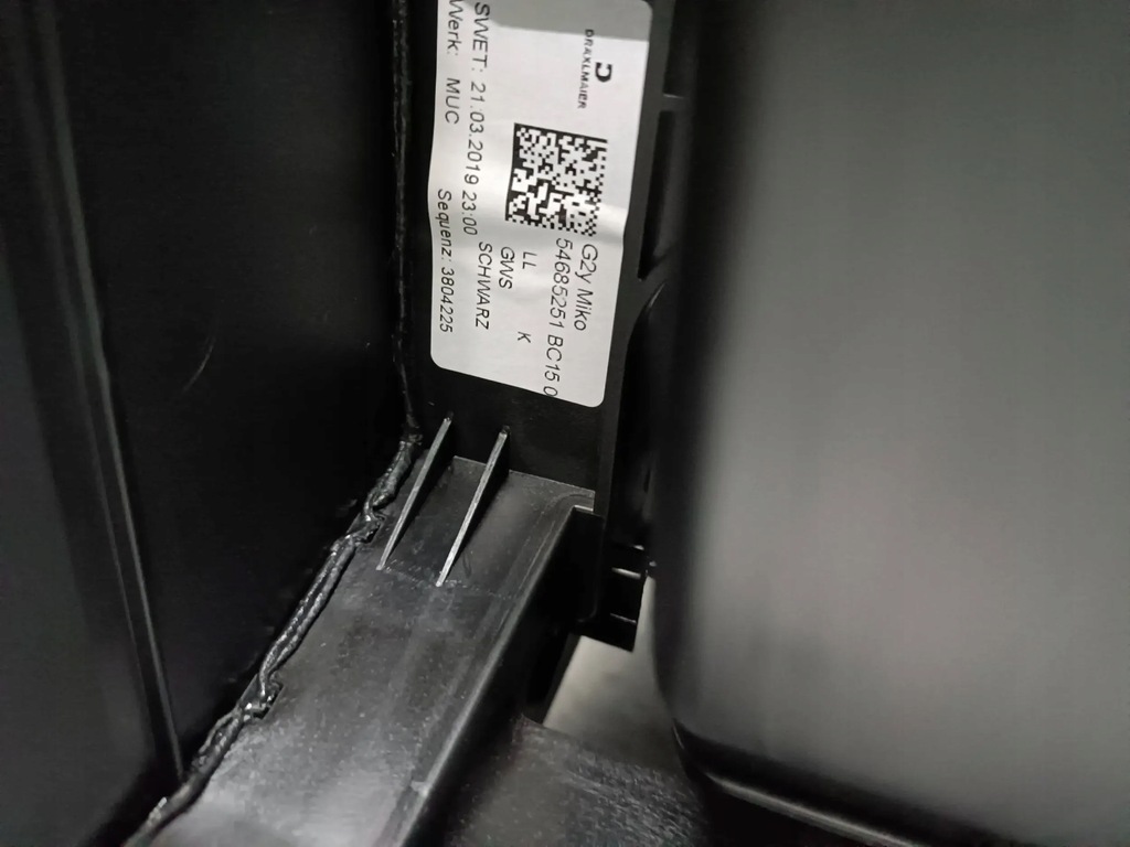 фото №5, Туннель средний подлокотник bmw 3 g20 g21