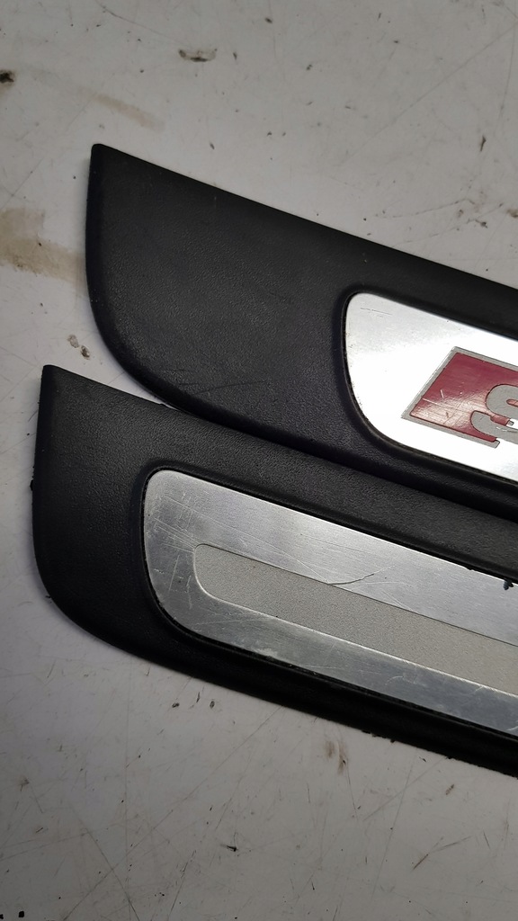 фото №9, Накладки пороговые audi a4 b8 s-line