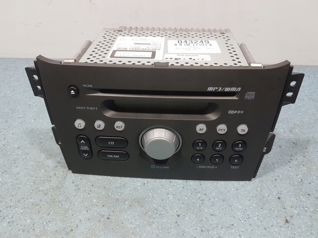 фото №1, Opel agila ii радио 39101-51k0