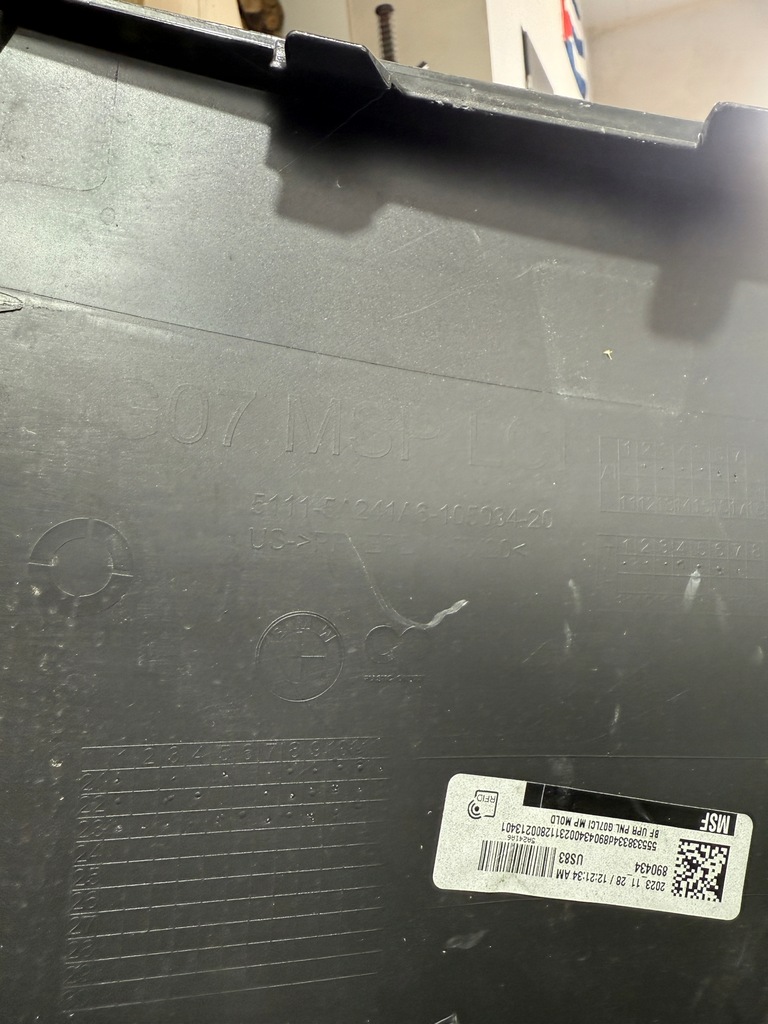 фото №12, Передній бампер перед bmw x7 g07 lci m-pakiet