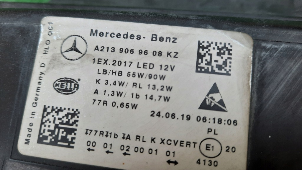 Mercedes e-klasa w213 full led фара передняя в Украине