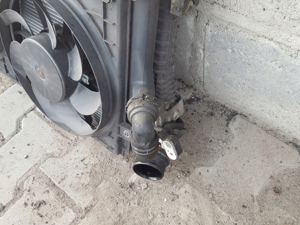 фото №5, Superb 2 ii lift 2.0 tdi радиатор вентиляторы kpl