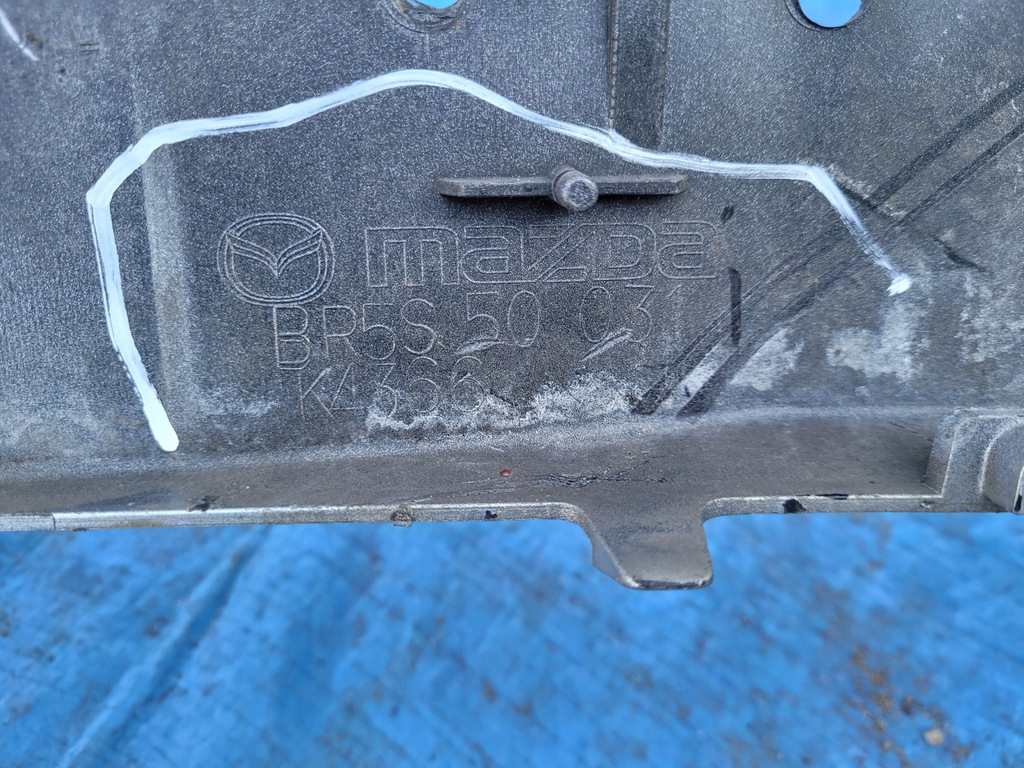 фото №13, Mazda iii 3 bk | бампер перед передний спойлер нижний lift br5s50031 | 0117