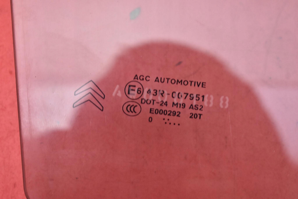 фото №6, Скло бічна права перед передня citroen ds3 10-14