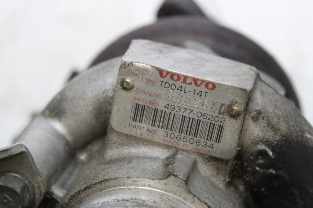 фото №7, Volvo s80 2.5t турбонагнітач 30650634 td04l-14t 5092680